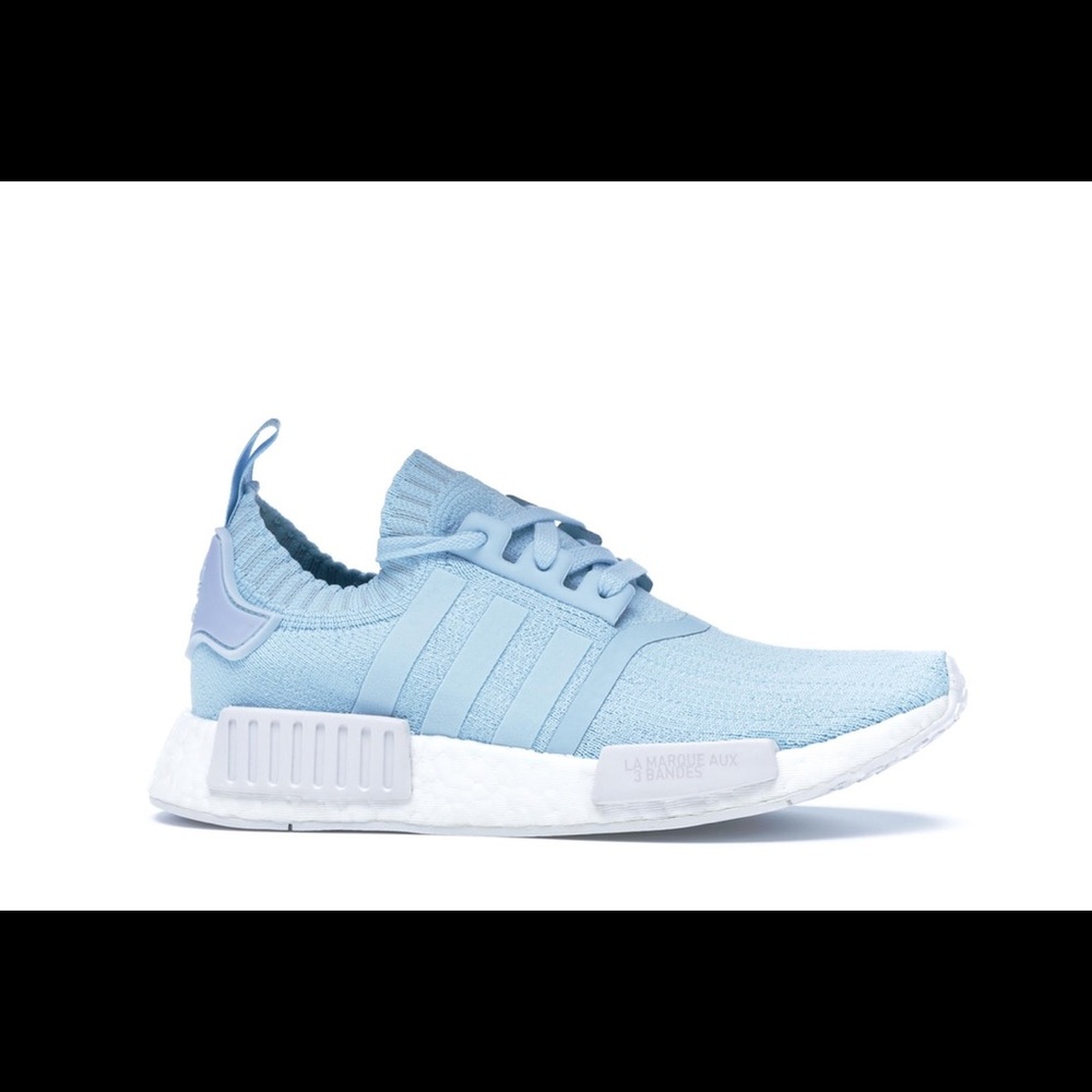 NMD R1 Icey Blue and White